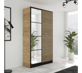 Szafa Z Lamelami Edan 105 cm Dąb Craft Złoty Eden tanio kamameble.pl