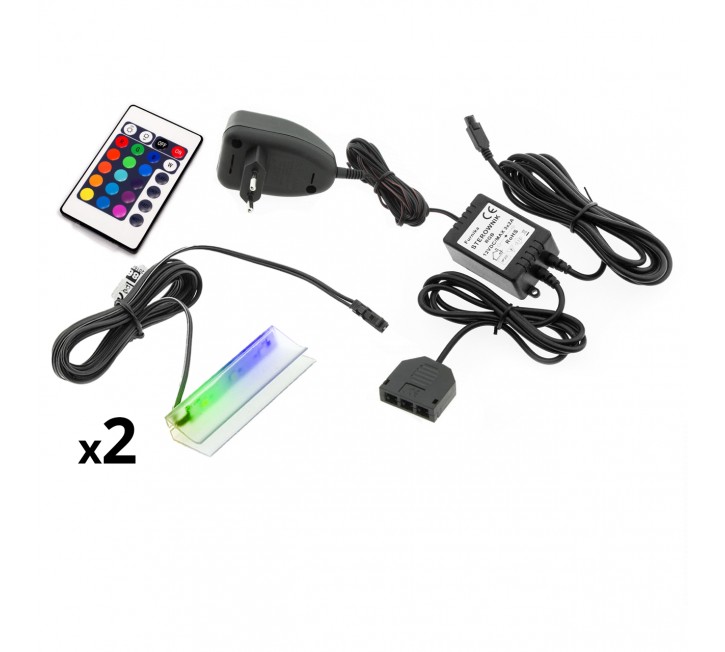 Oświetlenie LED na 2 półki RGB Oświetlenie LED na 2 półki RGB