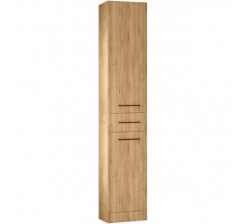 Szafka łazienkowa wysoka SLIM SL1 dąb artisan