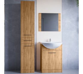 Łazienka NICO LONG dąb artisan
