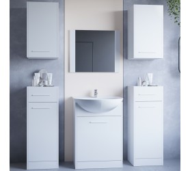 Łazienka NICO MAX biały laminat