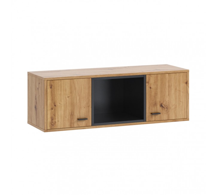 Szafka wisząca OLIVIER OE11 dąb artisan / czarny