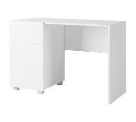Biurko CALABRIA CL7 biały / biały połysk