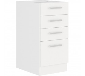 Szafka z szufladami 40 EKKO 06 biały