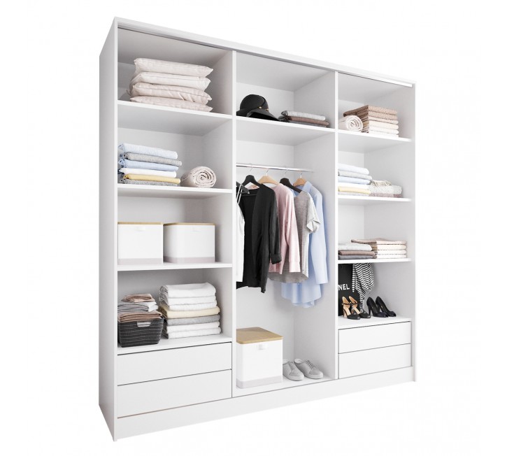 Szafa otwarta MERV K3 200 biała