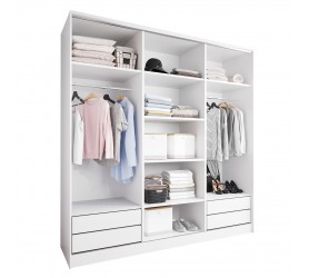 Szafa otwarta MERV K4 200 biała