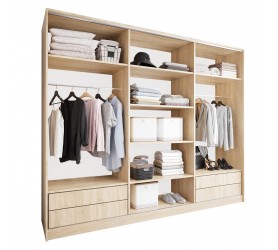 Szafa otwarta MERV K4 270 sonoma