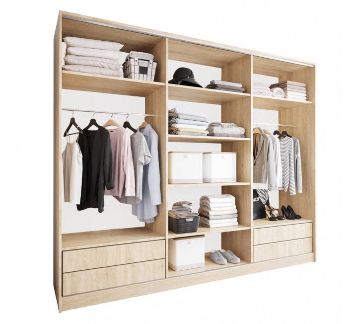 Szafa otwarta MERV K4 270 sonoma