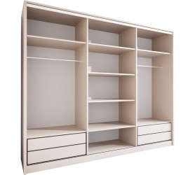 Szafa otwarta MERV K4 270 kaszmir