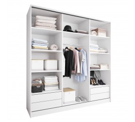 Szafa otwarta MERV K7 200 biała