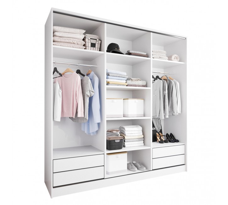 Szafa otwarta MERV K8 200 biała