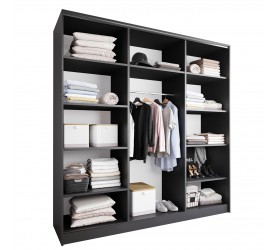 Szafa otwarta MERV K5 200 czarna