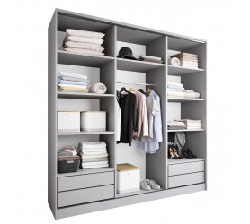 Szafa otwarta MERV K7 200 szara