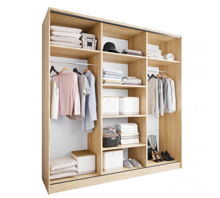 Szafa otwarta MERV K6 200 sonoma