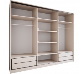 Szafa otwarta MERV K8 270 kaszmir