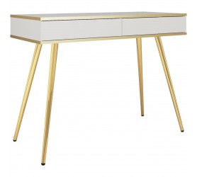 Toaletka ARA T102 biały + złoty