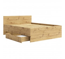 Łóżko 160x200 MAXIS 04 dąb artisan