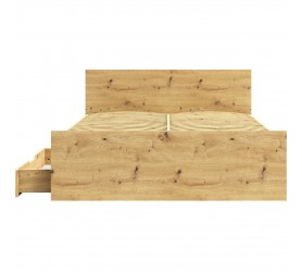 Łóżko 160x200 MAXIS 04 dąb artisan
