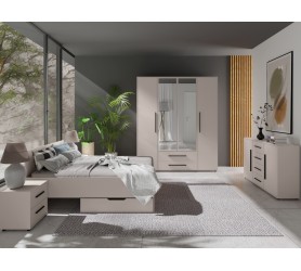 Łóżko 160x200 MAXIS 04 kaszmir