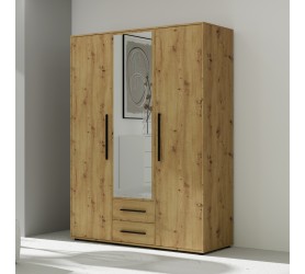 Szafa z lustrem MAXIS 12 dąb artisan