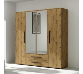 Szafa z lustrem MAXIS 13 dąb artisan
