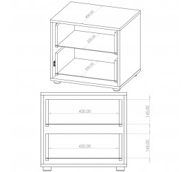 Sypialnia MAXIS 1 biały