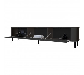 Komoda RTV AZELIO 215N czarny