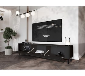 Komoda RTV AZELIO 215N czarny