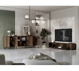 Komoda RTV AZELIO 215 dąb barock