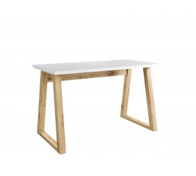 Biurko LOFT artisan/biały