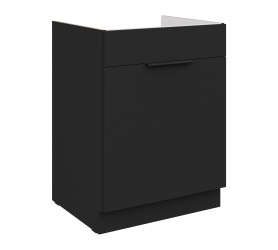 Szafka pod zlew z szufladą 60 cm Nela 05 czarna