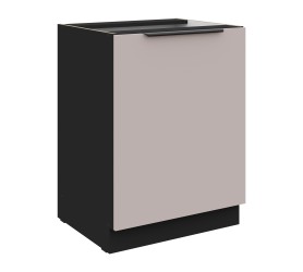 Szafka dolna 60 cm Nela 06 czarny / kaszmir