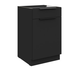 Szafka dolna z szufladą 50 cm Nela 10 czarna