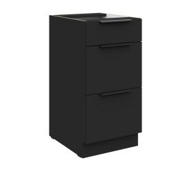 Szafka z szufladami 40 cm Nela 11 czarna
