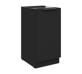 Szafka dolna 40 cm Nela 12 czarna