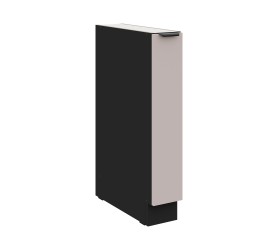 Szafka dolna CARGO 15 cm Nela 14 czarny / kaszmir
