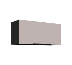 Szafka górna 80 cm Nela 17 czarny / kaszmir