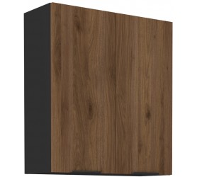 Szafka górna 80 cm Nela 20 czarny / orzech okapi