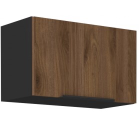 Szafka górna 60 cm Nela 23 czarny / orzech okapi