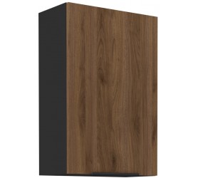 Szafka górna 60 cm Nela 26 czarny / orzech okapi