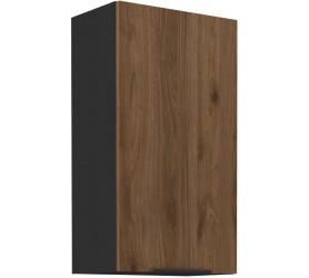 Szafka górna 50 cm Nela 34 czarny / orzech okapi