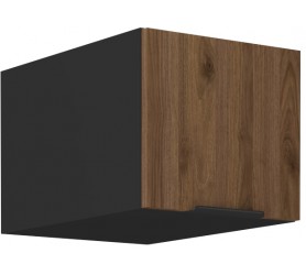 Szafka górna 40 cm Nela 38 czarny / orzech okapi