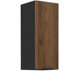 Szafka górna 30 cm Nela 41 czarny / orzech okapi
