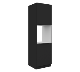 Szafka pod zabudowę piekarnika 60 cm Nela 46 czarna