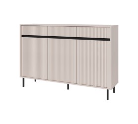 Duża komoda uchylna z szufladą 150 cm Osera 04 3D3S piaskowy...