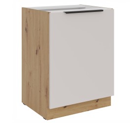 Szafka dolna 60 cm LIVO 06 dąb artisan / kaszmir