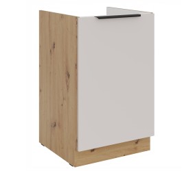 Szafka pod zlew 50 cm LIVO 09 dąb artisan / kaszmir