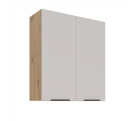 Szafka górna 80 cm LIVO 19 dąb artisan / kaszmir