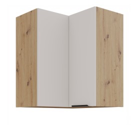 Szafka górna narożna 60 cm LIVO 26 dąb artisan / kaszmir
