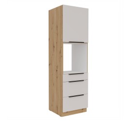 Szafka pod zabudowę piekarnika 60 cm LIVO 43 dąb artisan /...